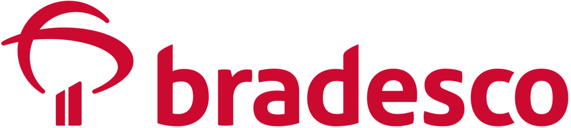Logo Bradesco - Cliente da Cinética Soluções